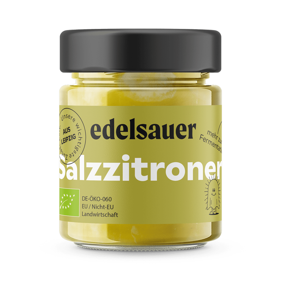 Bio Salzzitronen im Glas von edelsauer fermentierte Zitronen handgemacht & traditionell eingelegt