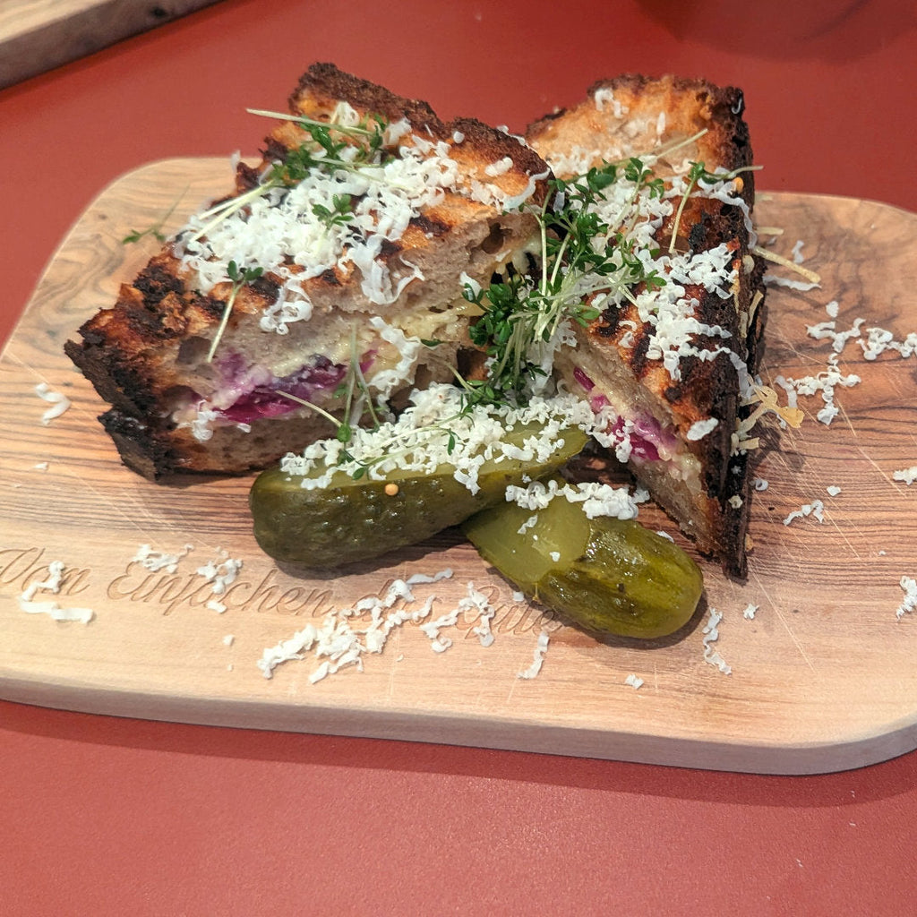 Grilled Cheese Sandwich mit Rohkraut