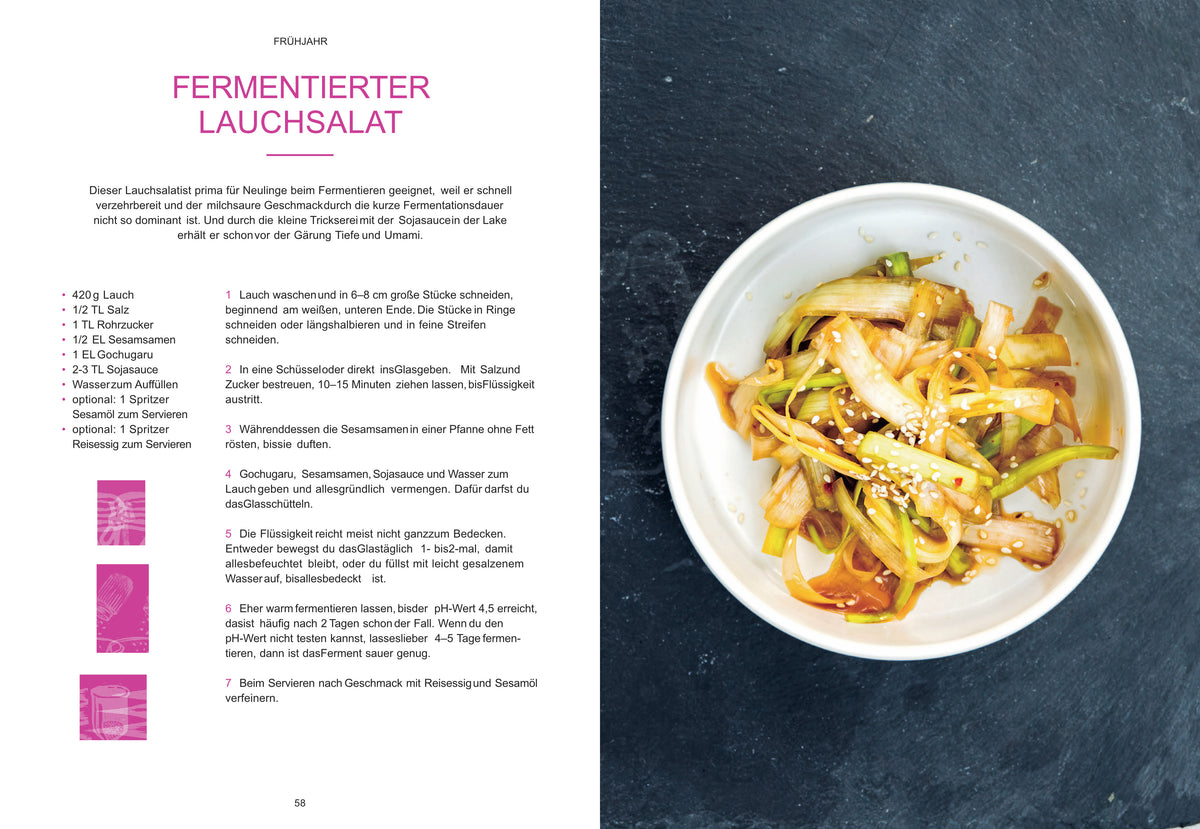 Fermentation - Einfach haltbar machen. Von Katsu Lask.