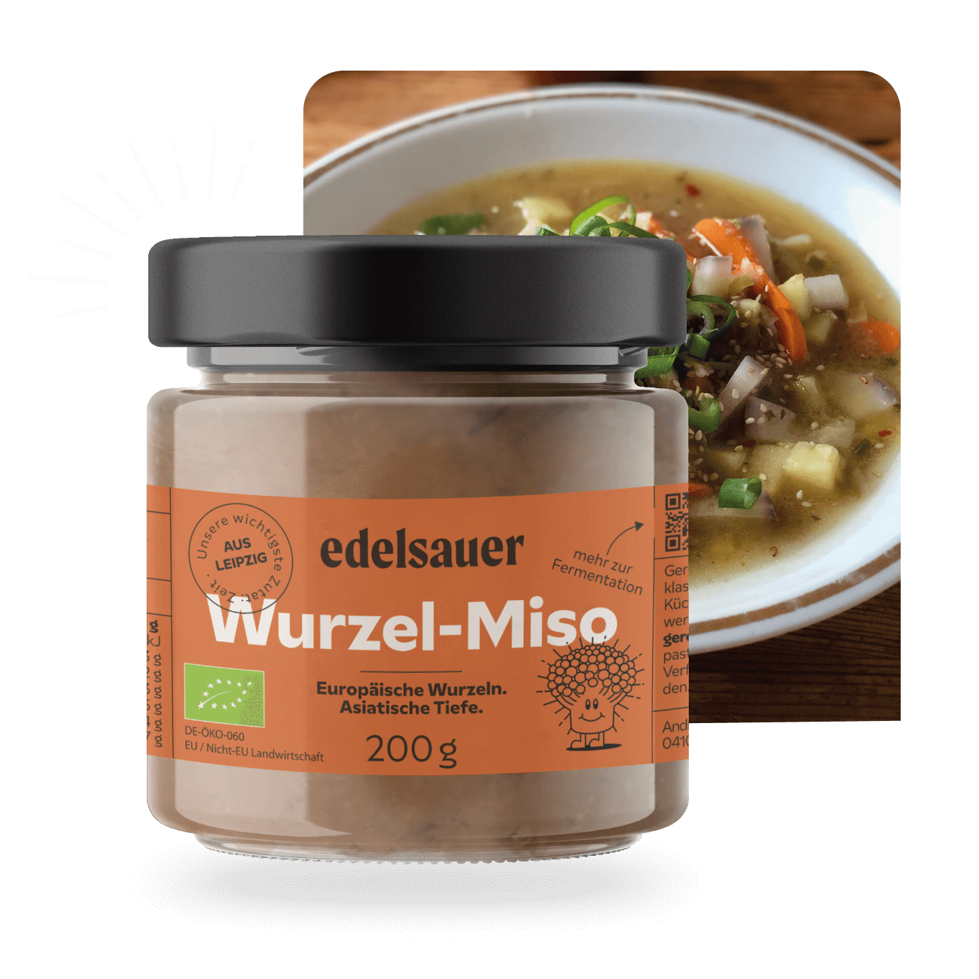 Miso mit europäischen Wurzeln und asiatischer Tiefe. Der Brühwürfel unter den Misos