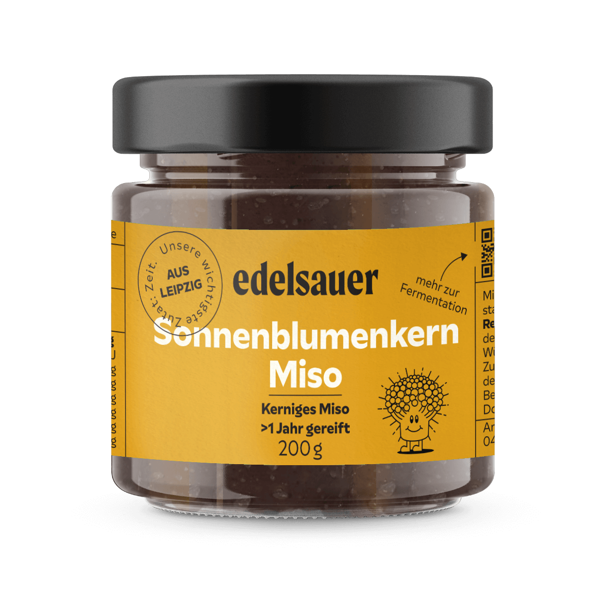 edelsauer Sonnenblumenkern Miso - intensiv und leicht lakritzig