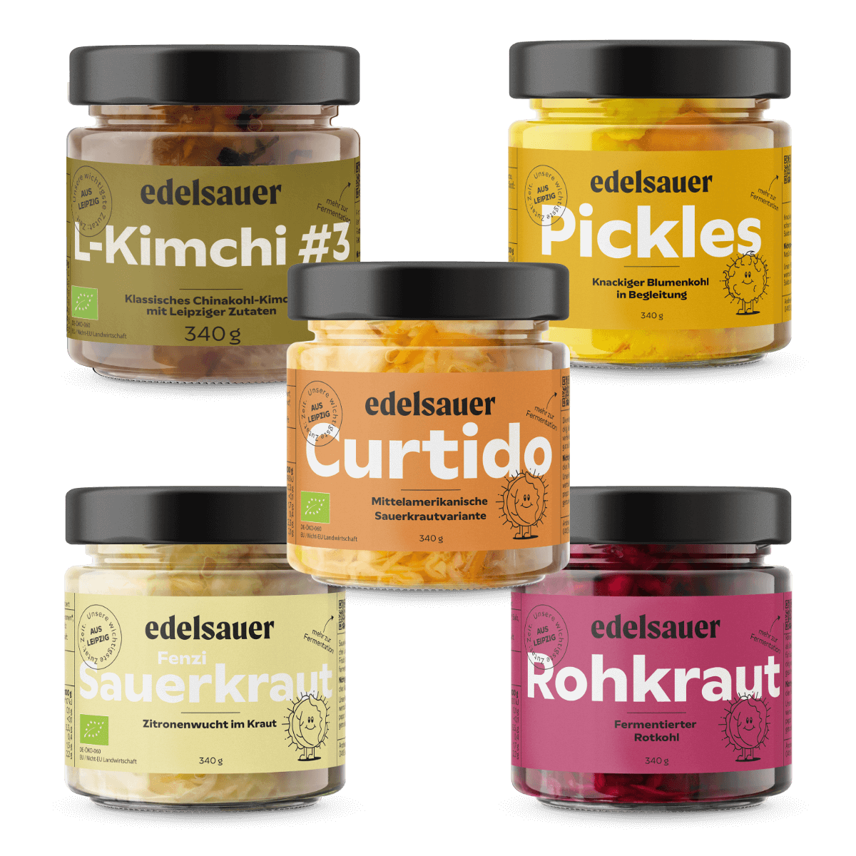 Probierset Gemüse-Fermente Bio